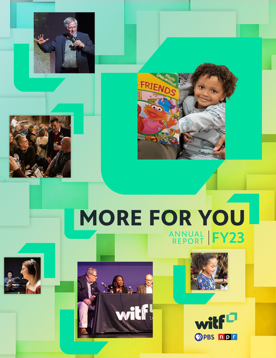 WITF Annual Report FY 23 cover image